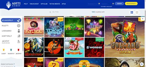AHTI Games Casino Arvostelu 2024 [Kokemuksia & Bonustiedot].
